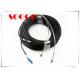 75M CPRI Fiber Cable 2 Cores DLC SM / MM With Both End Socket Protection