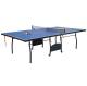 Professional Ping Pong Table For Family , 9 FT Portable Table Tennis Table With Steel Leg