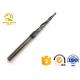 Tungsten 2 Flute Tapered Milling Cutters  High Accuracy Wood Cutting End Mills