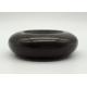 4.25 Round Black Stone Candle Holders Customized Design OEM Available