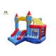 Colorful Small Inflatable Jumping Castle / Blow Up Bounce House 210D