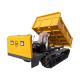 Reliable  Mini Crawler Dumper 2.5km/H Steel Tracked Off Road Dump Truck