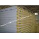 Large Refrigerated Cold Room Panel Walk In Modular Freezer Room Cooler PU Sandwich Panels 1150mm Width