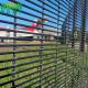 Heavy Duty Clear View Fence Panel High Security Wire Mesh 358 Anti Climb Fence With Barbed