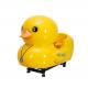 Coin Operated Arcade Kiddie Rides Yellow Duck For Amusement Park