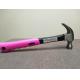Forged Steel Materials Hand Working Tools Polishing Surface Plastic Handle Claw Hammer Nail hammer