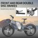 Elegant 48V 20AH Fat Tire Electric Bike 2000w 1000w Aluminum Alloy Electric Bicycle