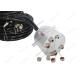10 Circuits Ethernet Signals Low Temperature Slip Rings Assembly With Plug & Cable