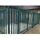 Powder Coated or Galvanized W D Section Palisade Security Fence