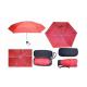 Red Box Ladies Umbrellas Windproof 5 Section Strong Aluminum Frame Windproof Ribs