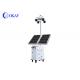 3-6m Mobile Surveillance Trailers Tower Stainless Steel HD PTZ Camera 1920*1080P