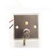 silvery color metallic surface Door Exit button access control switch automatically reset Door intercom Release