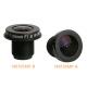 1/4" 1.05mm 3Megapixel M12 mount wide-angle 185degree IR fisheye lens for