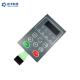 LED Tactile Membrane Switch Keypad , Black LCD Window Metal Dome Tactile Switch