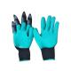 Natural Latex Garden Loose Claw Labor Gloves With Nylon Heart
