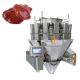 14 Hoppers Sticky Material Multihead Weigher Chicken Liver Screw Combination Weigher