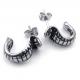 Fashion High Quality Tagor Jewelry Stainless Steel Earring Studs Earrings PPE175