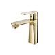 Gold Basin Mixer Restroom Single Hole Sink Faucets
