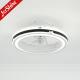 Bladeless Ceiling Fan With Light And Remote Control Quiet Energy Saving