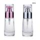 Fashion Oil Cosmetic Glass Bottle 30ml Lotion Pump Liquid Foundation Serum Bottle