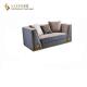 Custom Living Room 3 Seater Leather Couch Sofa ISO9001 Certificate