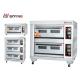Industrial One Deck Two Trays Deck Oven Gas Baking Equipment commercial use
