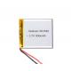 603540 Lithium Polymer 3.7 v 800mAh lithium battery 16g With Stable Performance