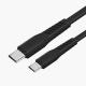 USB2.0 USB PD Cable C Male To C Male TPE Material 15cm 60cm 1m