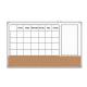 Porcelain Rolling Magnetic Dry Erase Whiteboard With Aluminum Frame