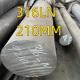 [1.4406]  Stainless Steel  UNI EN 10088-1 X 2 CRNIMON 17 11-2 AISI 316 LN Round bar Forged Ø 75