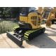 Compact Komatsu Excavator With 1.3L Engine Backhoe Bucket Water Cooling System