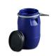 OEM / ODM Open Head Plastic Drum HDPE Plastic Bucket Blue Alkali Resistant