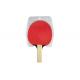 Poplar 5 Plywood Table Tennis Bats 1.8mm Sponge with Double Pimple In Rubber for Recreation
