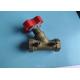 Threaded Brass lockable Water Balancing Valve For Air Conditioning Normal Colse
