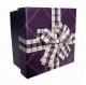 Box with Ribbon Bow Attached, Made of 1,000gsm Cardboard and 128gsm Coated Art Paper