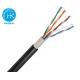 Outdoor UTP Cat 5e Network Cable Double Jacket Cat5e Ethernet Cable