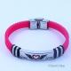 Factory Direct Stainless Steel High Quality Silicone Bracelet Bangle LBI125-2