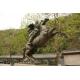 Bronze Great Man Riding Horse Statue Bronze Man & Horse Sculpture