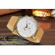 A simple and fashion style sprots watches men watches with PU leather band.