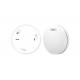 Pure White TUV CE Home Fire Smoke Detector System Smoke Alarm For Home Fire Protection