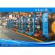 ERW60 Industrial Pipe Machine Blue Color High Frequency Square Tube Mill