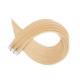 Straight Gold Tape In Human Hair Extensions , Malaysian 24 Inch Tape In Extensions