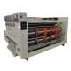 Chain Feed Pneumatic 4 Color Flexo Printing Machine With Slotter And Die Cutter