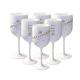 Party White Moet Chandon Plastic Champagne Glasses Acrylic Wine Cup Goblet