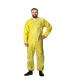 Type 3 Yellow Disposable Protective Coverall 6XL Chemical Protective Ppe Suit Disposable