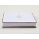 Clamshell Imported Super White Cowhide Chocolate Gift Box Luxury Hotel