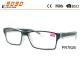 New arrival and hot sale of plastic reading glasses, spring hinge,suitable for women and men