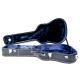 Fashion Useful Acoustic Guitar Case Hard Shell Leather Case Little Arch Shape