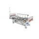 Three Functional Adjustable Hospital Electric Bed with Mesh Steel Bedboard (ALS-E303)