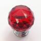 Pull Handle Knob Crystal Rhinestone Buttons Red Orange Or Transparent For Furniture